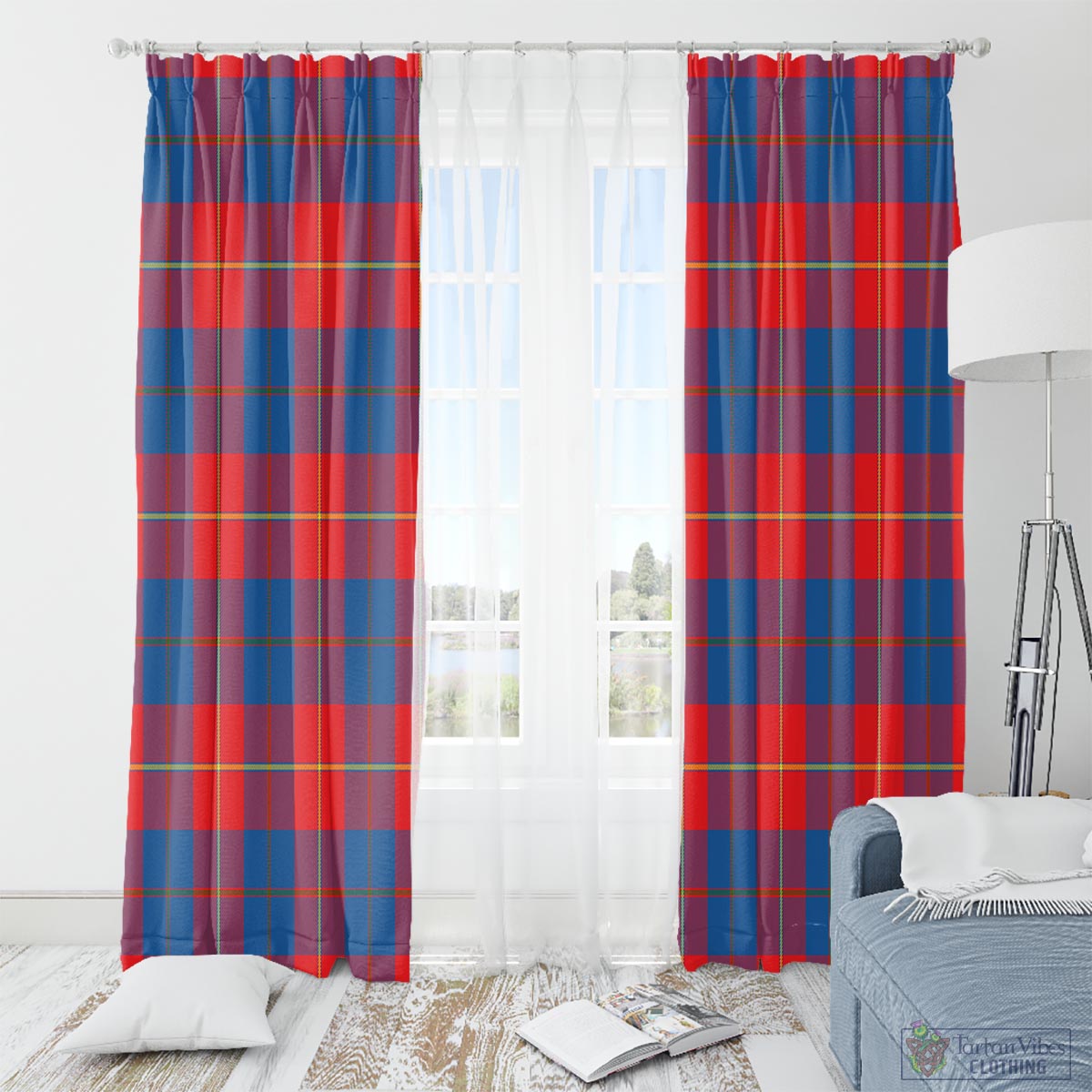 Blane Tartan Window Curtain