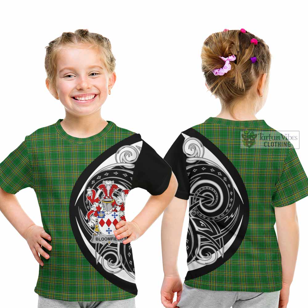 Bloomfield Irish Clan Kid T-Shirt Celtic Circle Style - Tartan Vibes Clothing