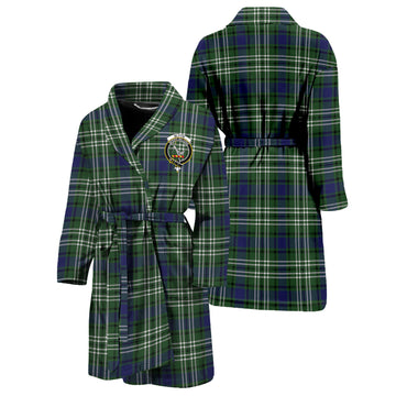 Blyth Tartan Bathrobe with Family Crest