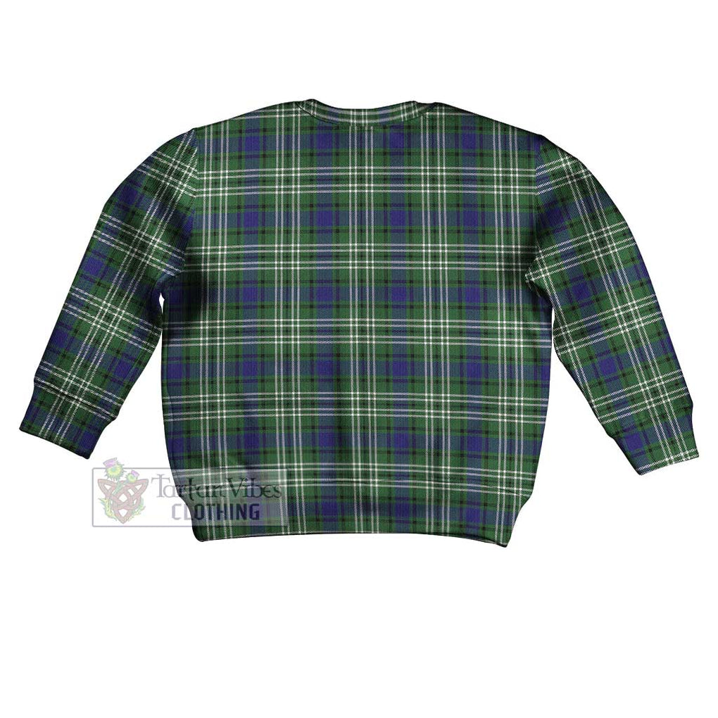 Blyth Tartan Kid Ugly Sweater with Family Crest - Tartan Vibes Clothing
