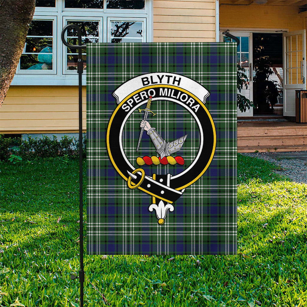 Blyth Tartan Flag with Family Crest - Tartan Vibes Clothing