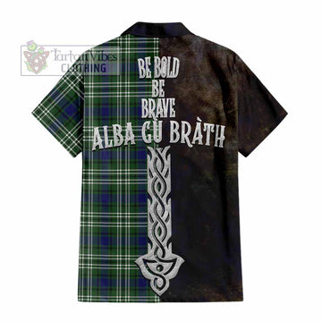 Blyth Tartan Family Crest Hawaiian Shirt Alba Gu Brath Be Brave Lion Ancient Style - Tartan Vibes Clothing