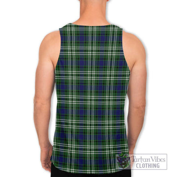 Blyth Tartan Men's Tank Top with Family Crest DNA In Me Style - Tartan Vibes Clothing