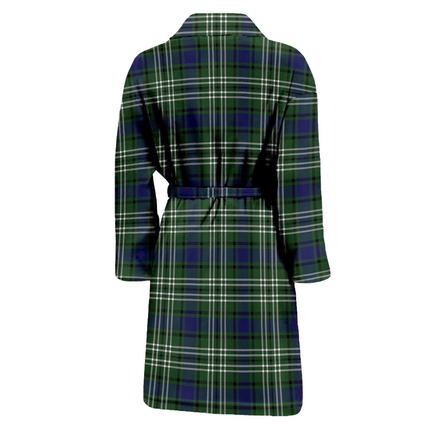 Blyth Tartan Bathrobe with Family Crest - Tartan Vibes Clothing