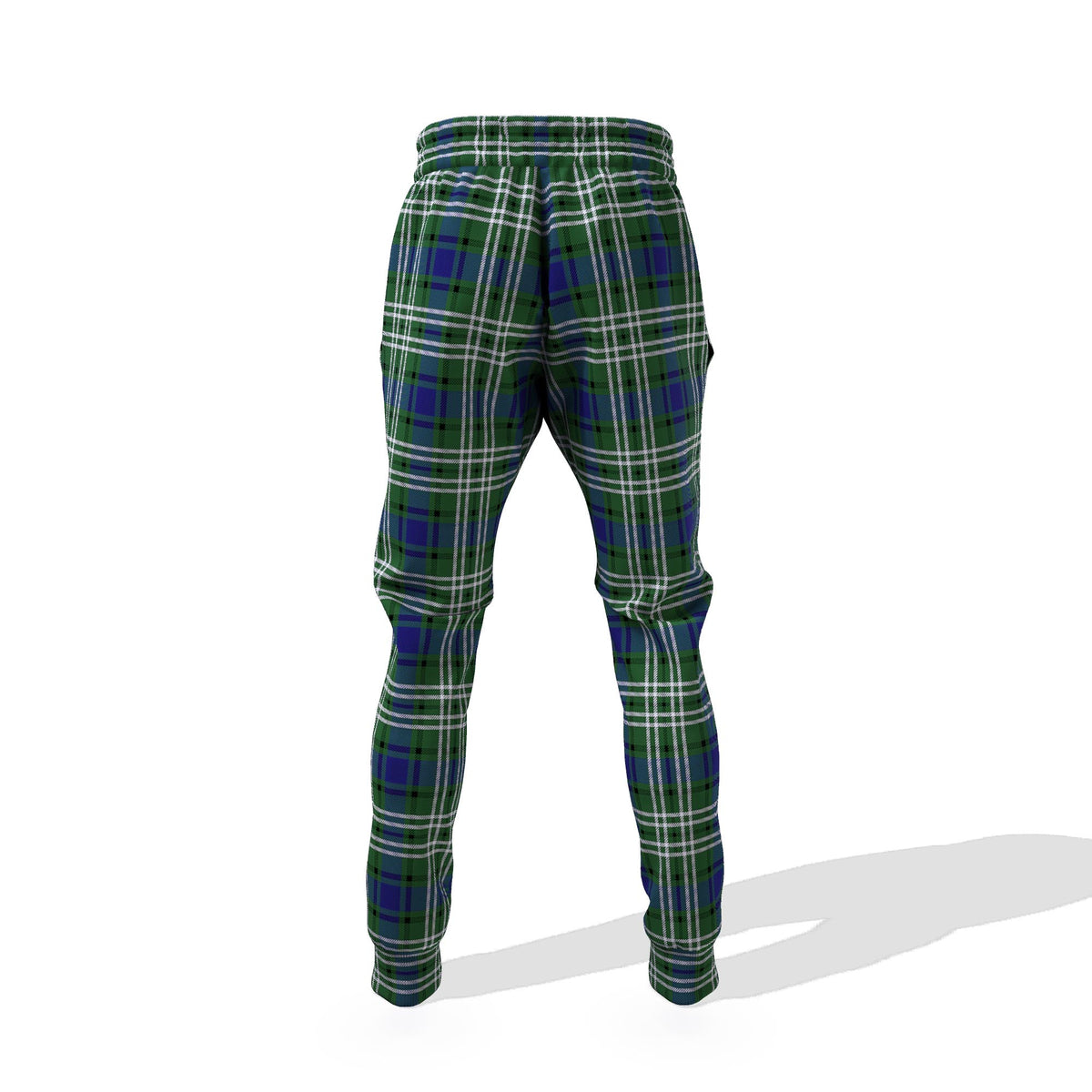 Blyth Tartan Joggers Pants with Family Crest 6XL - Tartan Vibes Clothing
