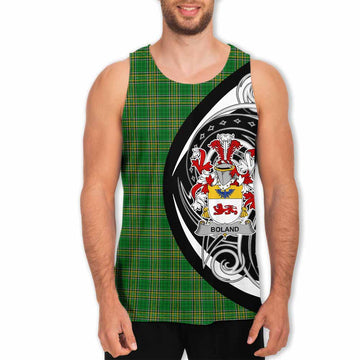 Boland Irish Clan Men's Tank Top Celtic Circle Style Men - Tartan Vibes Clothing