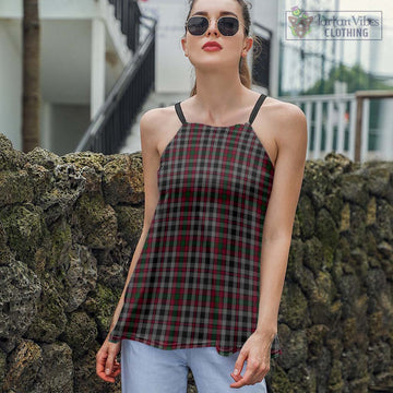 Borthwick Tartan Loose Halter Neck Camisole Women - Tartan Vibes Clothing