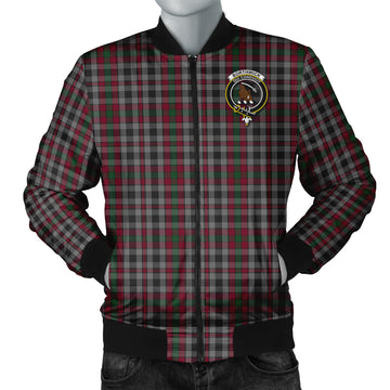 Borthwick Tartan Bomber Jacket with Family Crest