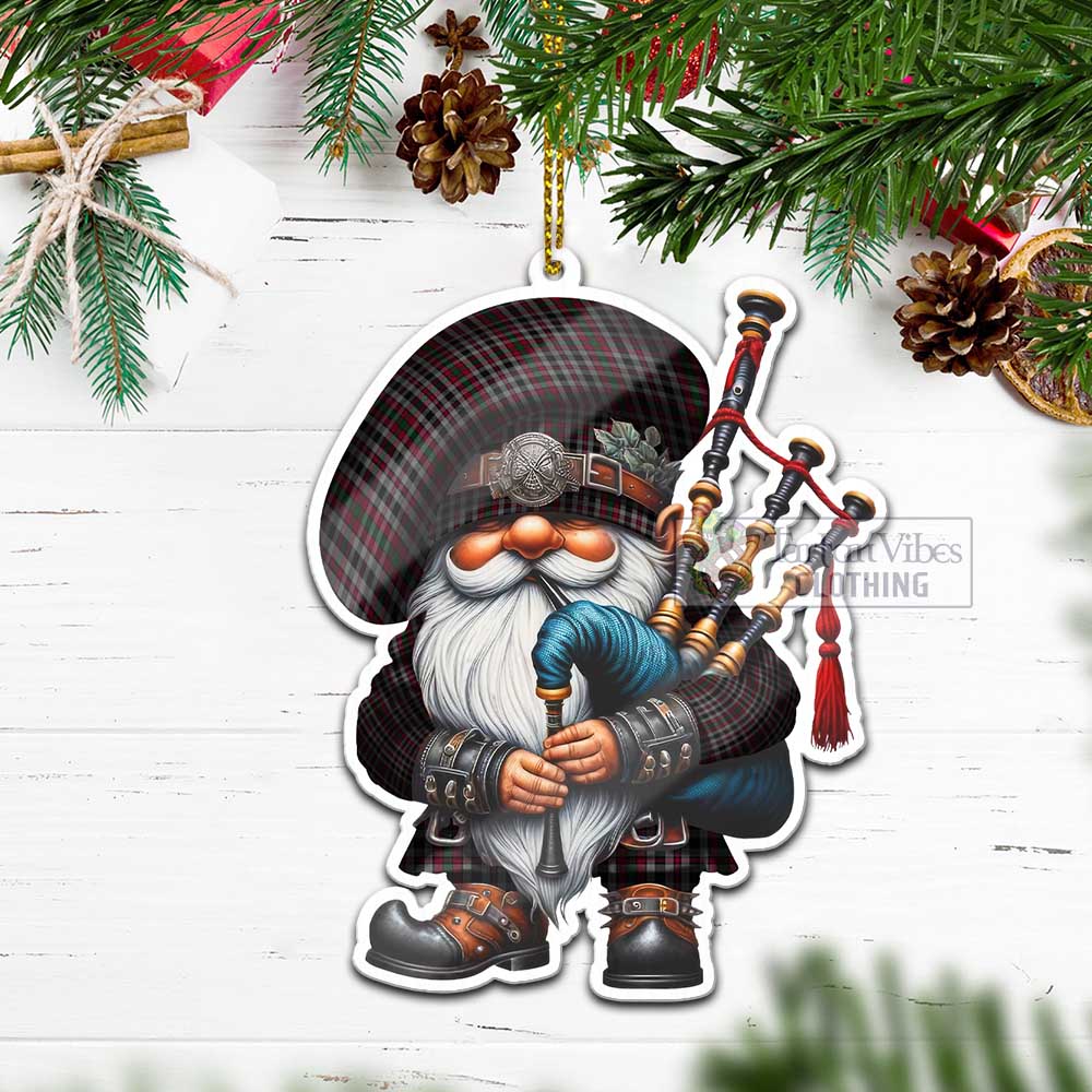 Tartan Vibes Clothing Borthwick Tartan Badpiper Gnome Christmas Ornament