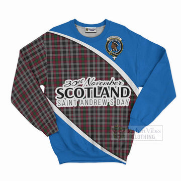 Borthwick Family Crest Tartan Sweatshirt Celebrate Saint Andrew's Day in Style Unisex - Tartan Vibes Clothing
