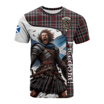 Borthwick Crest Tartan Cotton T-shirt Inspired by the Freedom of Scottish Warrior Kid's Shirt - Tartan Vibes Clothing