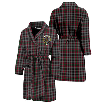 Borthwick Tartan Bathrobe with Family Crest