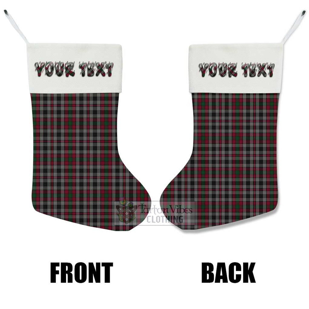 Borthwick Tartan Christmas Stocking with Personalized Text - Tartan Vibes Clothing
