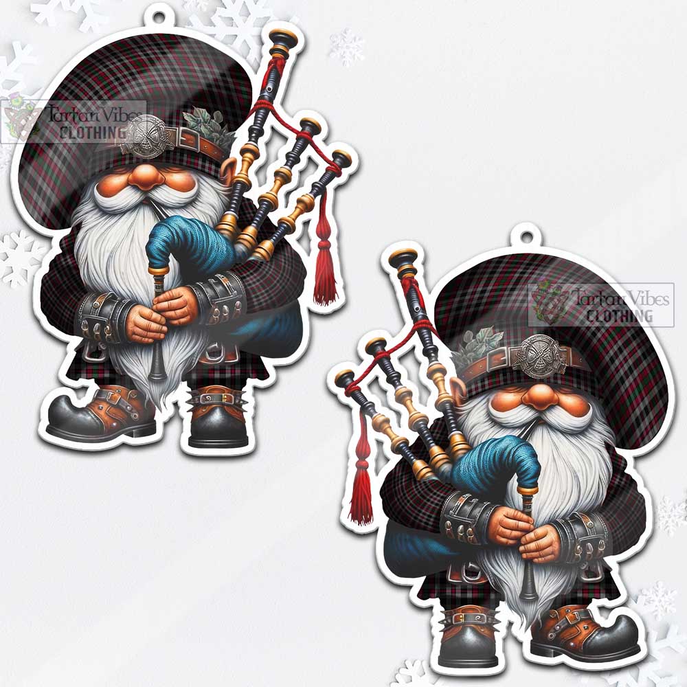 Tartan Vibes Clothing Borthwick Tartan Badpiper Gnome Christmas Ornament