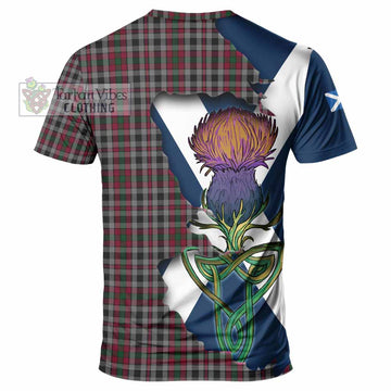Borthwick Tartan Family Crest T-Shirt Scottish Thistle Celtic Inspired - Tartan Vibes Clothing