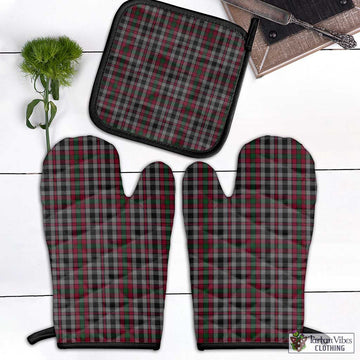 Borthwick Tartan Combo Oven Mitt & Pot-Holder Black - Tartan Vibes Clothing