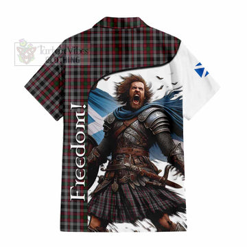Borthwick Crest Tartan Hawaiian Shirt Inspired by the Freedom of Scottish Warrior - Tartan Vibes Clothing