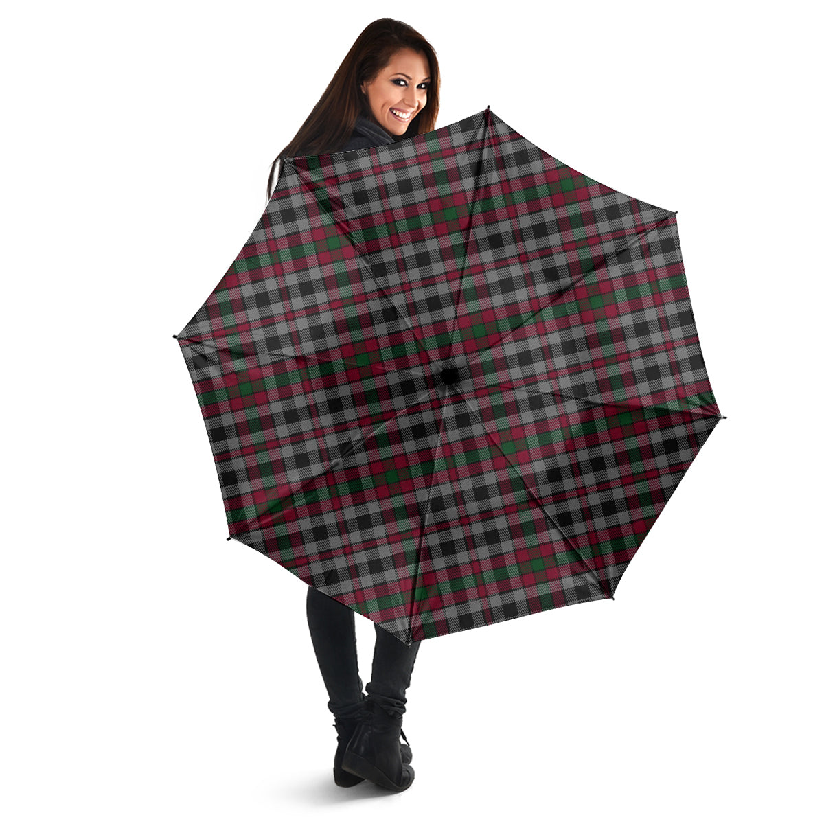 Borthwick Tartan Umbrella - Tartanvibesclothing