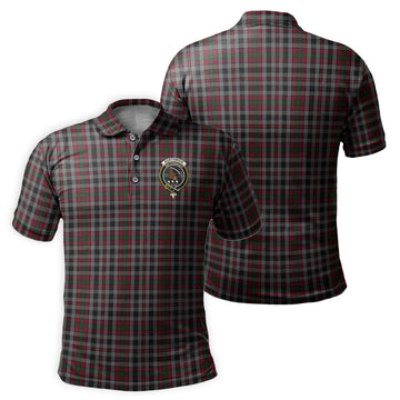 Borthwick Tartan Men's Polo Shirt with Family Crest