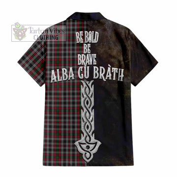 Borthwick Tartan Family Crest Hawaiian Shirt Alba Gu Brath Be Brave Lion Ancient Style - Tartan Vibes Clothing