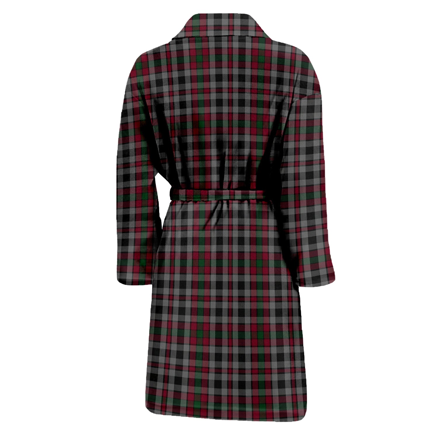 Borthwick Tartan Bathrobe with Family Crest - Tartan Vibes Clothing