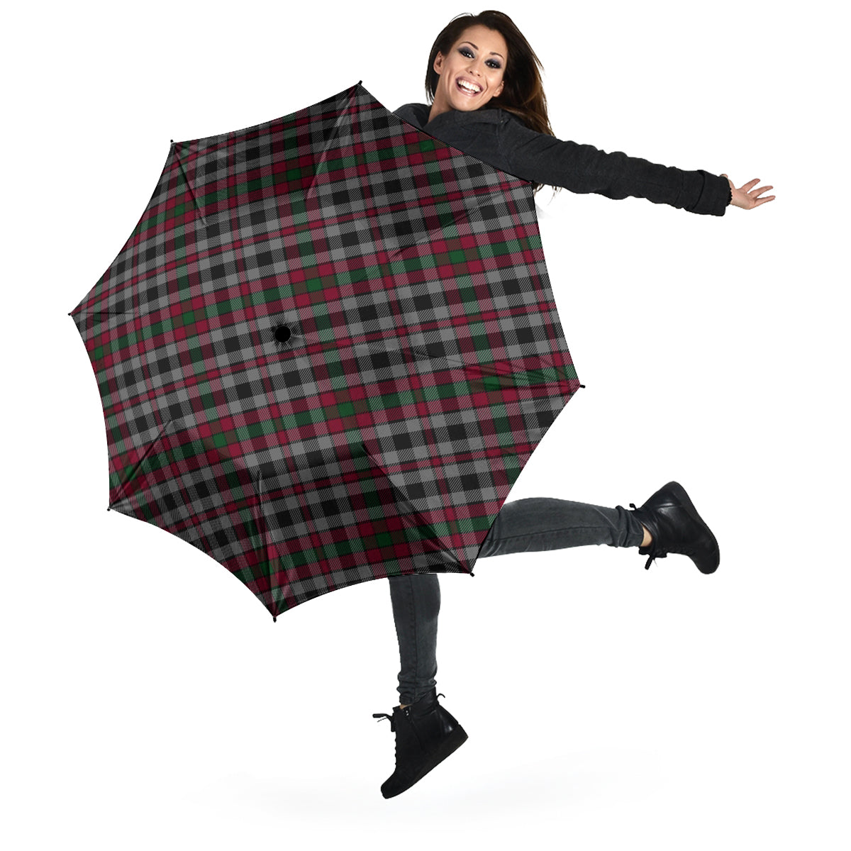 Borthwick Tartan Umbrella - Tartanvibesclothing