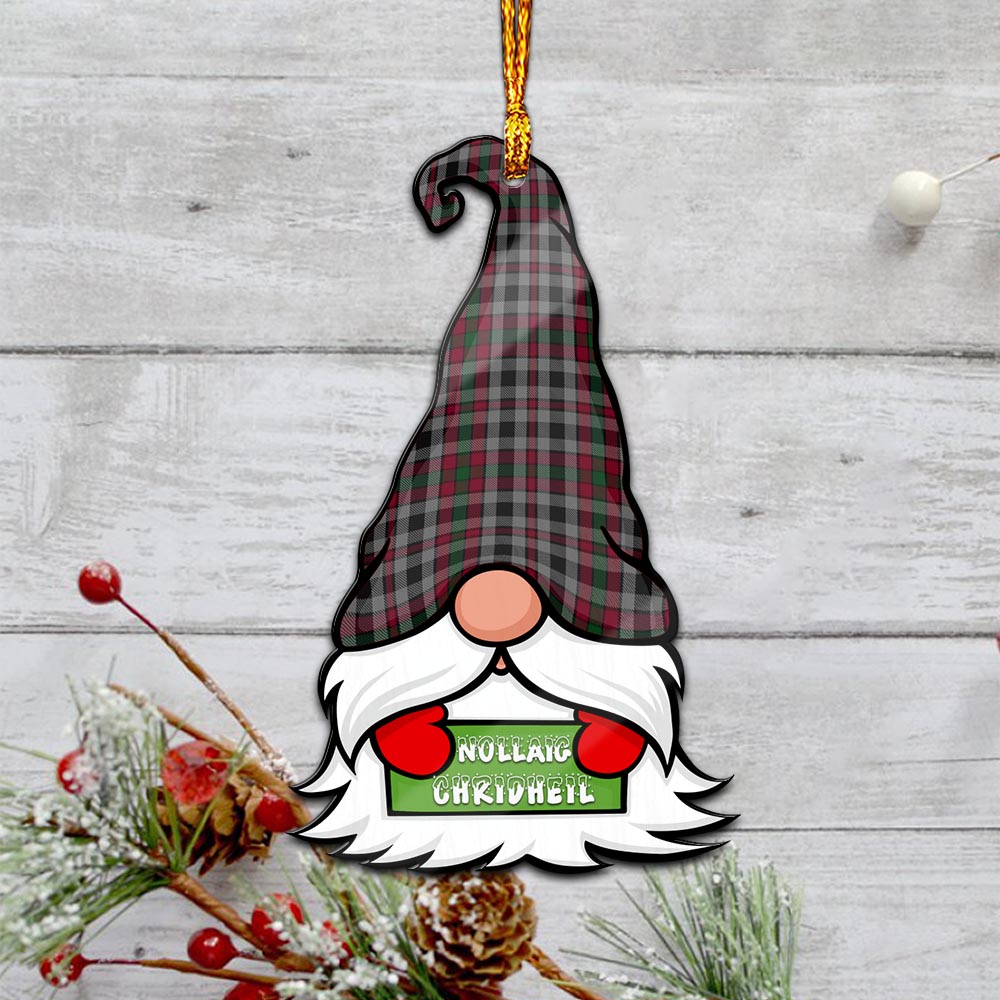 Borthwick Gnome Christmas Ornament with His Tartan Christmas Hat - Tartan Vibes Clothing