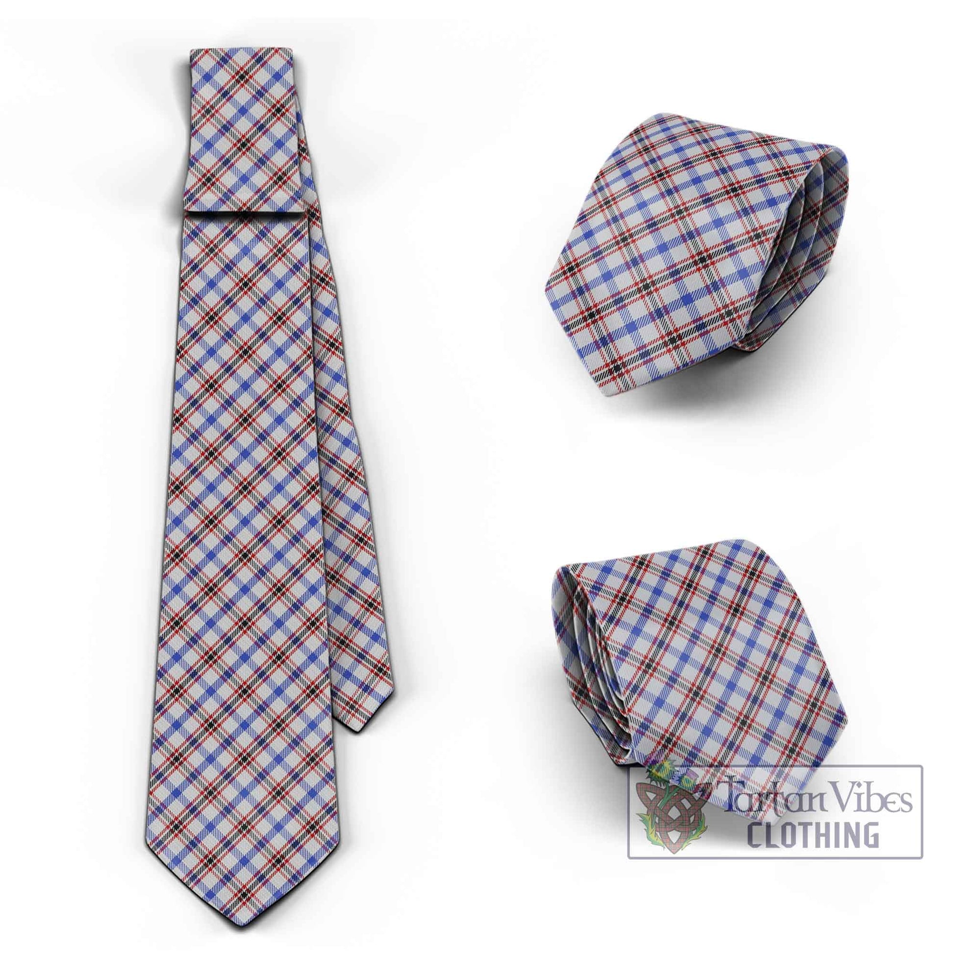 Tartan Vibes Clothing Boswell Tartan Classic Necktie Cross Style