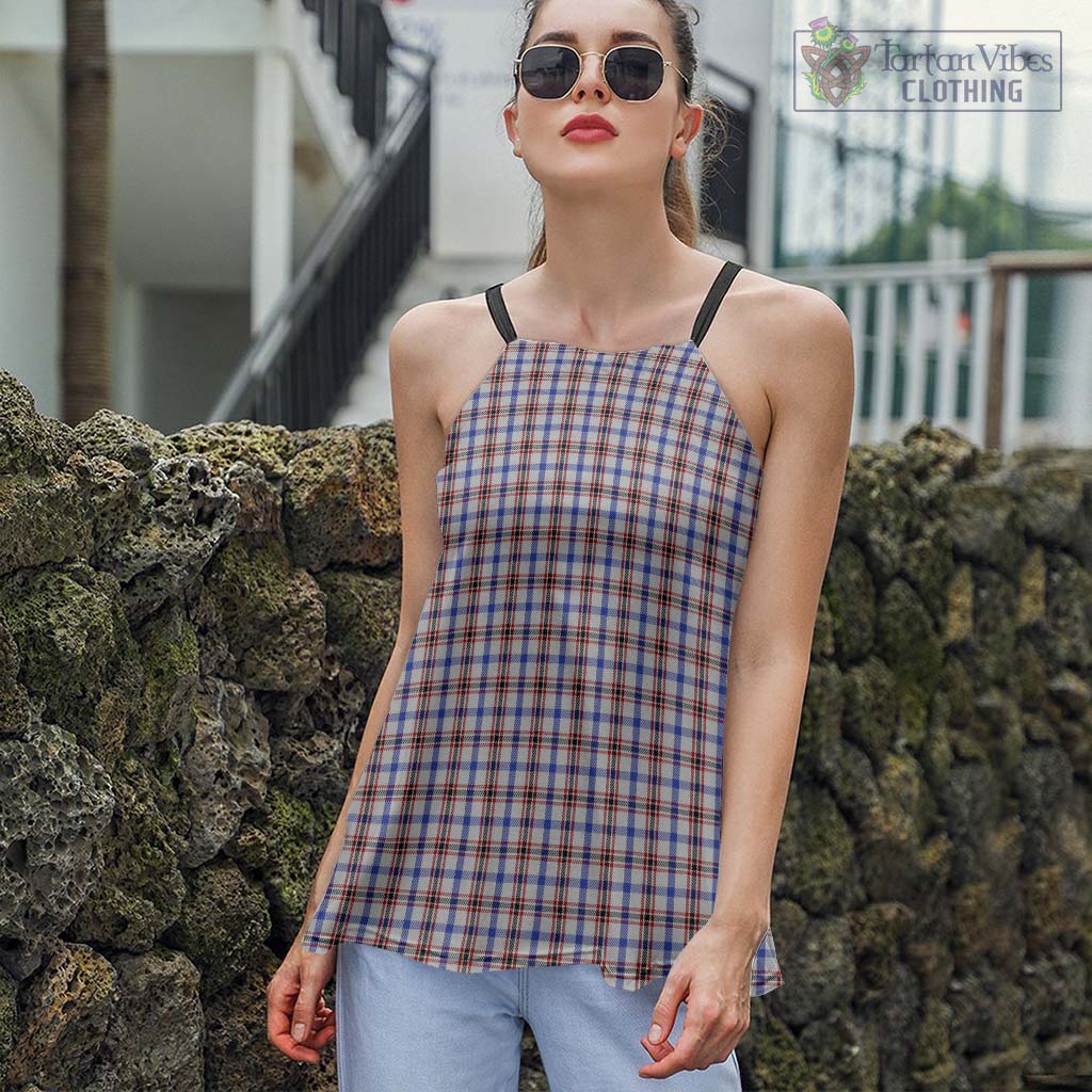 Tartan Vibes Clothing Boswell Tartan Loose Halter Neck Camisole