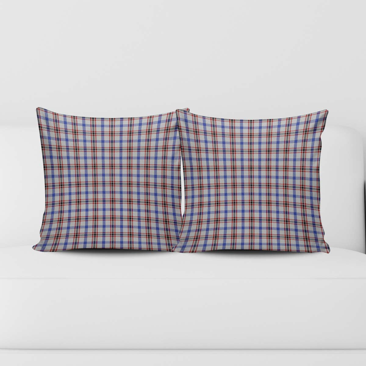 Boswell Tartan Pillow Cover Square Pillow Cover - Tartanvibesclothing