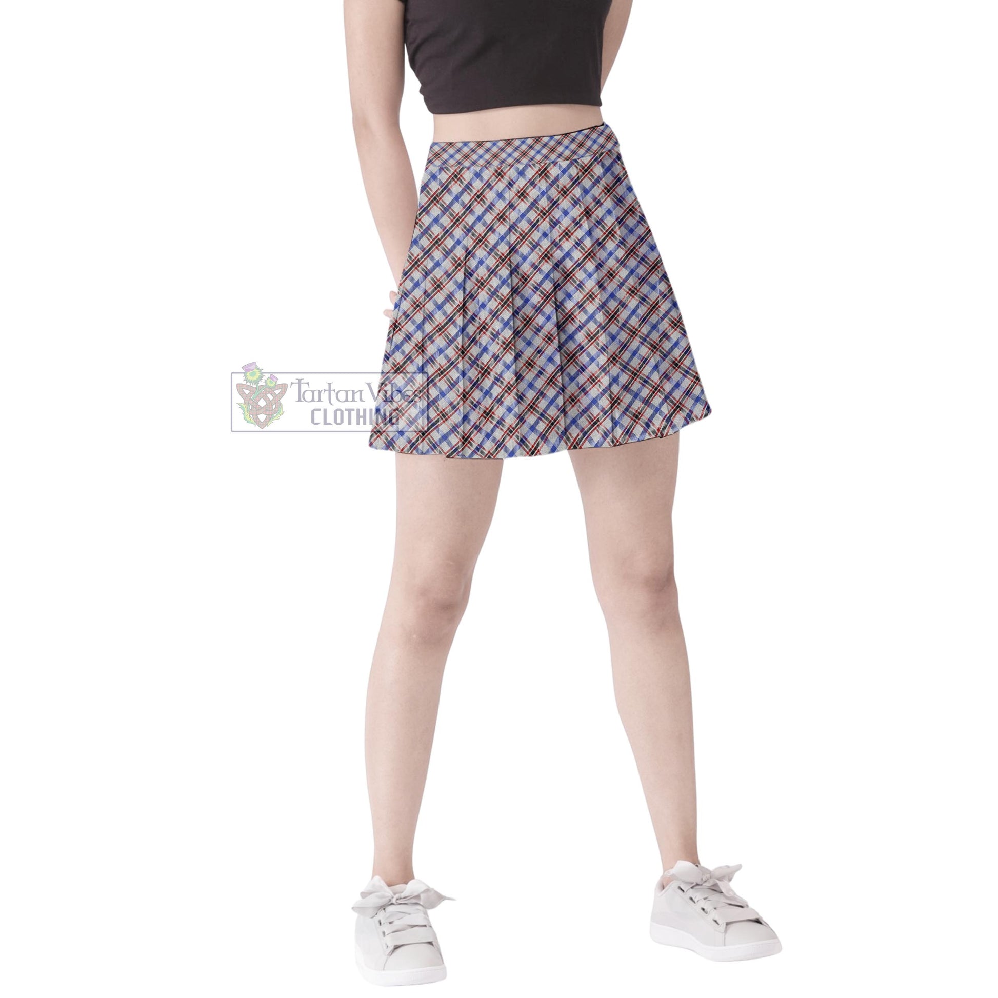 Tartan Vibes Clothing Boswell Tartan Women's Plated Mini Skirt