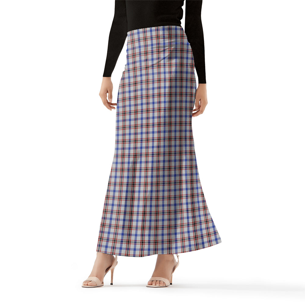 Boswell Tartan Womens Full Length Skirt Female - Tartanvibesclothing