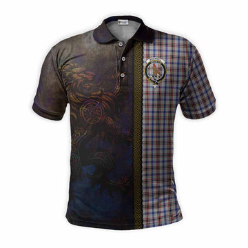 Boswell Tartan Family Crest Polo Shirt Alba Gu Brath Be Brave Lion Ancient Style Kid - Tartan Vibes Clothing