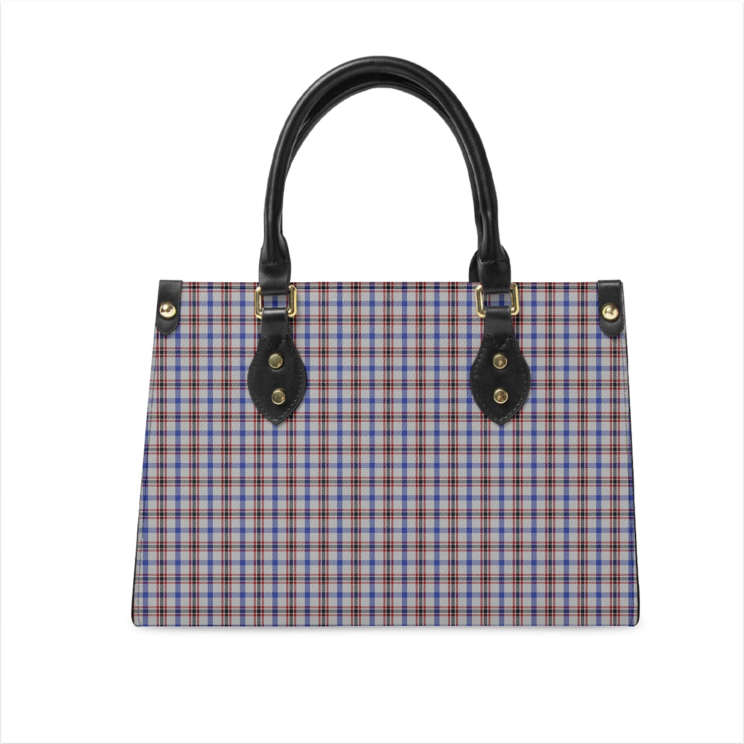 Boswell Tartan Leather Bag One Size 29*11*20 cm - Tartanvibesclothing