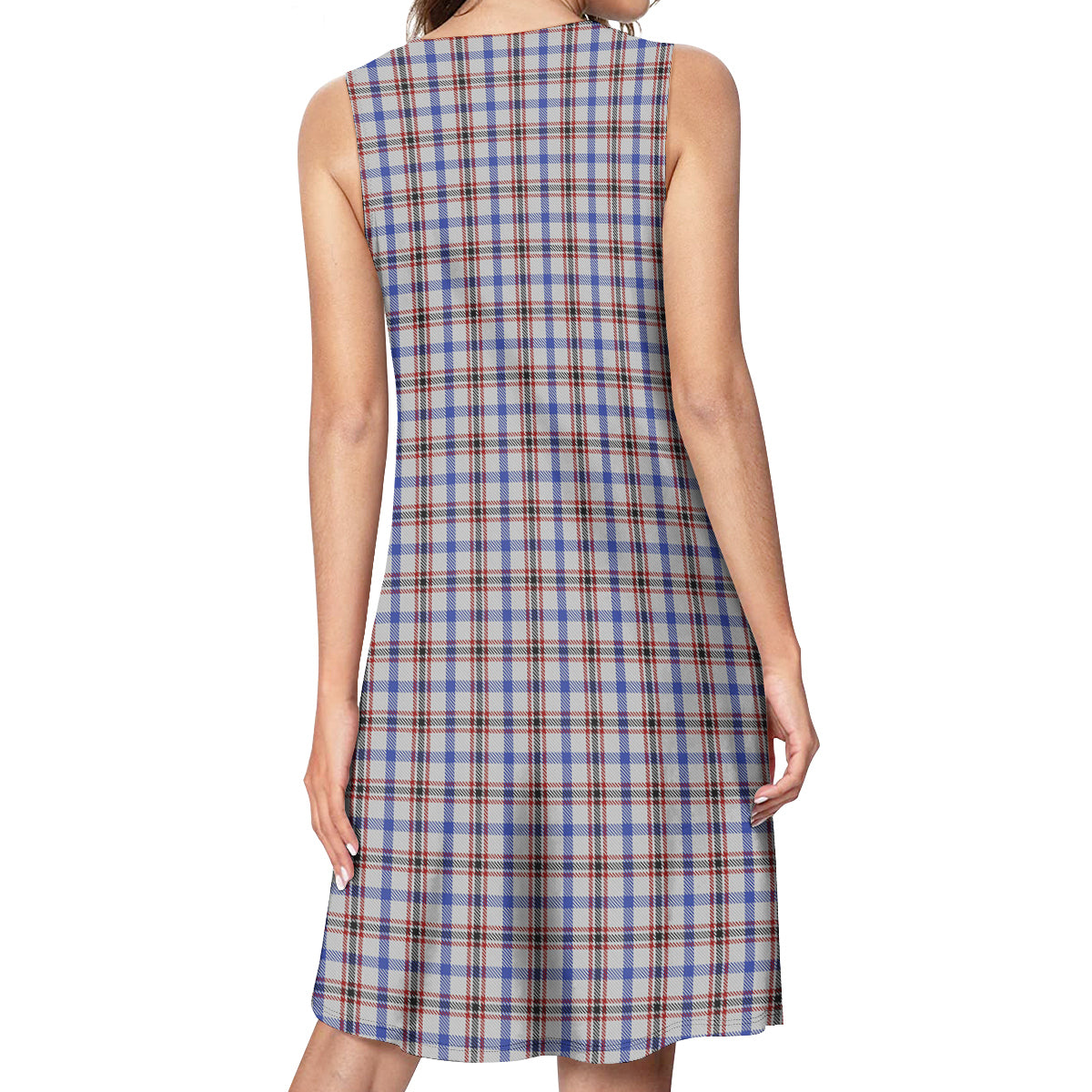 Boswell Tartan Womens Casual Dresses - Tartanvibesclothing