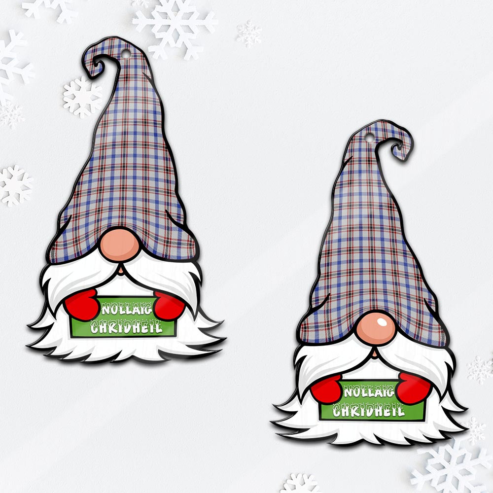 Boswell Gnome Christmas Ornament with His Tartan Christmas Hat - Tartan Vibes Clothing