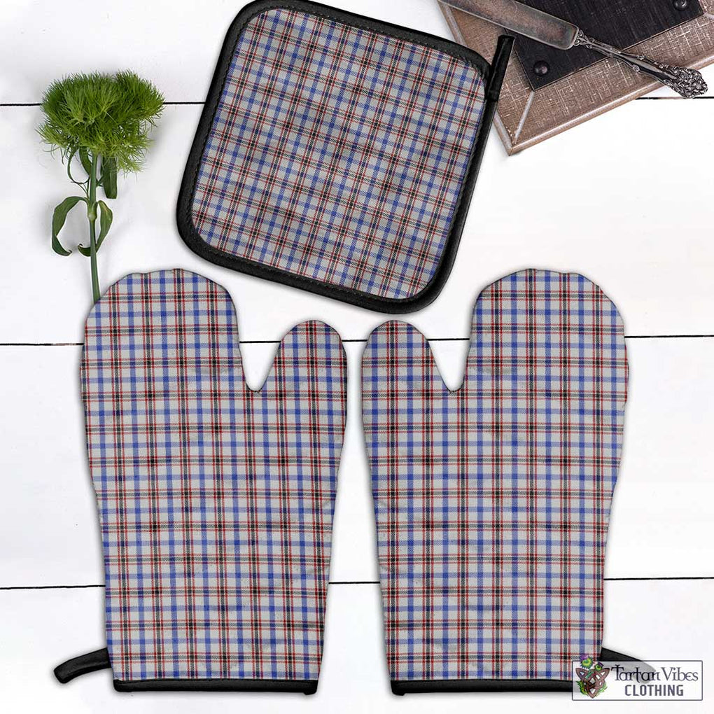 Boswell Tartan Combo Oven Mitt & Pot-Holder Combo 1 Oven Mitt & 1 Pot-Holder Black - Tartan Vibes Clothing