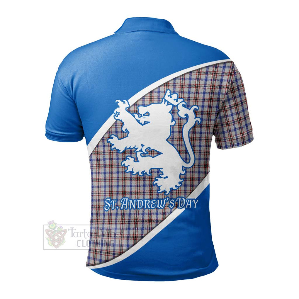 Tartan Vibes Clothing Boswell Family Crest Tartan Polo Shirt Celebrate Saint Andrew's Day in Style