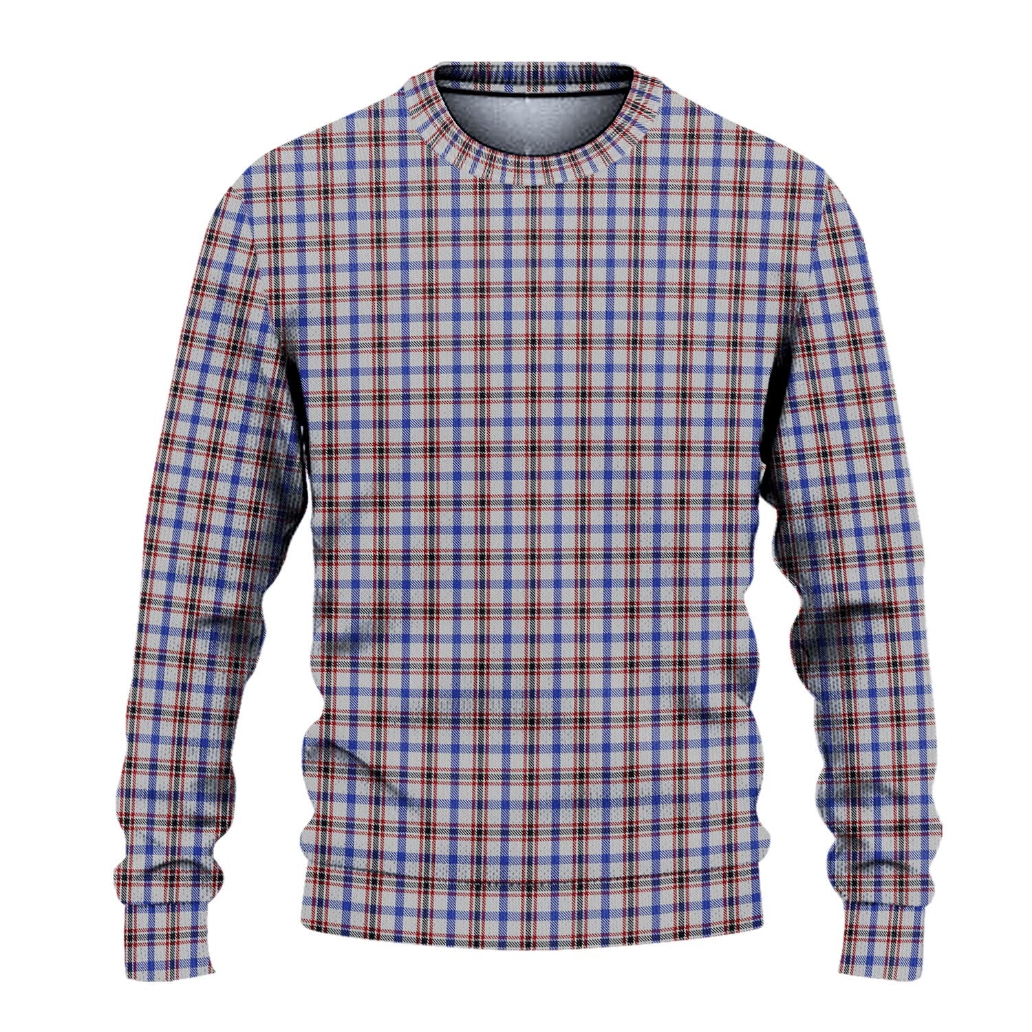 Boswell Tartan Knitted Sweater - Tartanvibesclothing