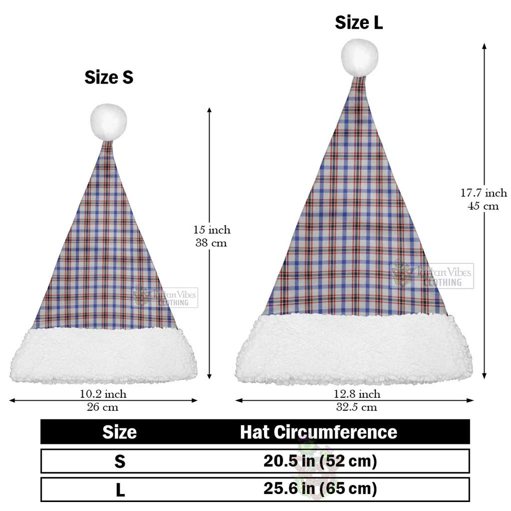 Tartan Vibes Clothing Boswell Tartan Christmas Santa Hats