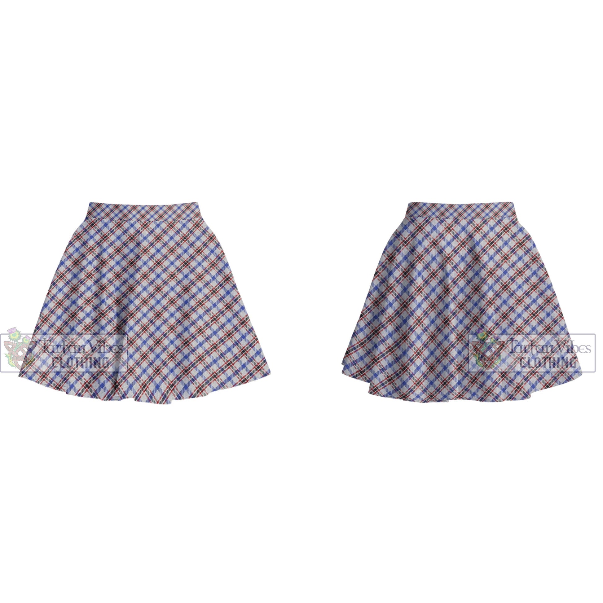 Tartan Vibes Clothing Boswell Tartan Women's Plated Mini Skirt