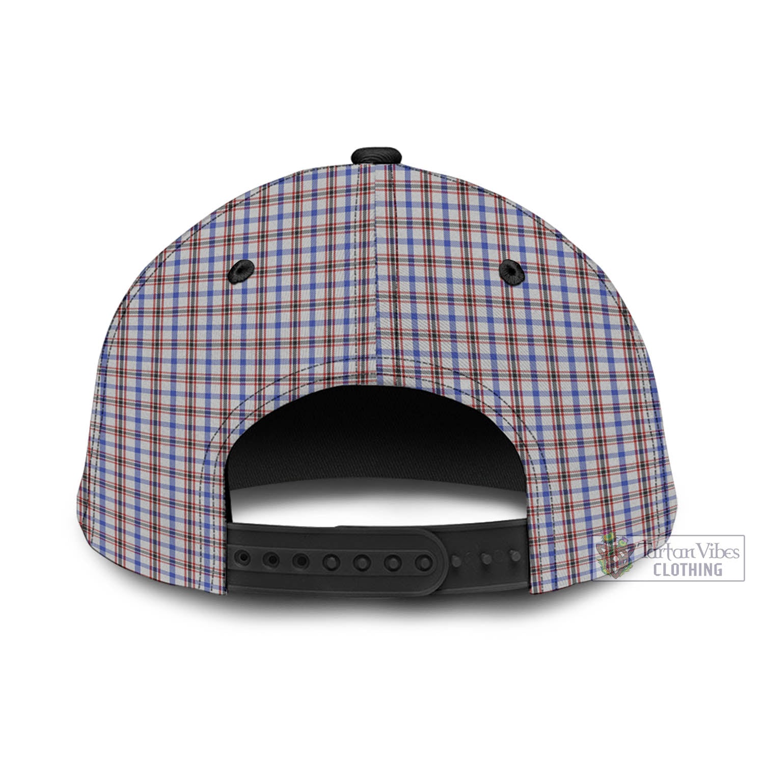 Tartan Vibes Clothing Boswell Tartan Classic Cap with Family Crest In Me Style