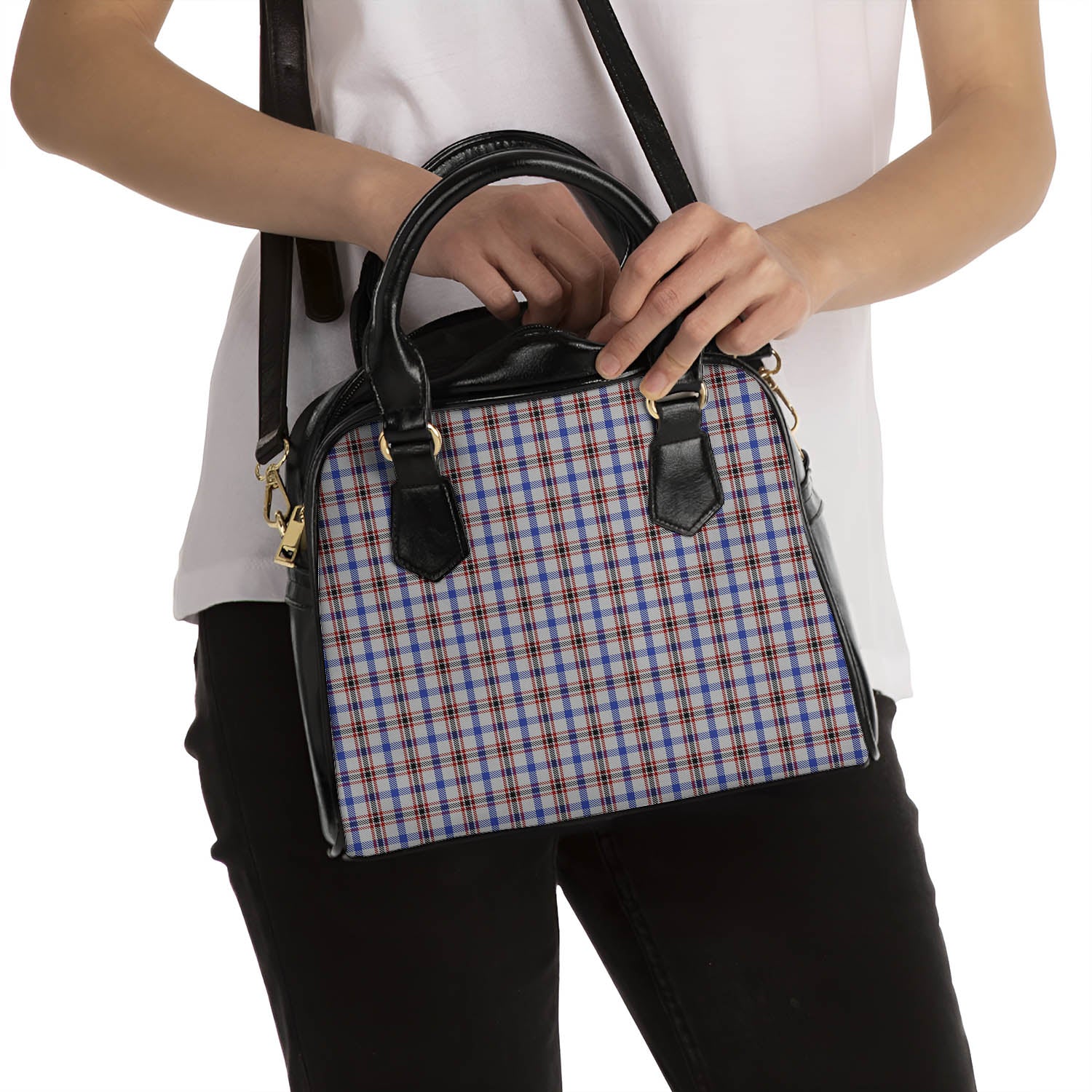 Boswell Tartan Shoulder Handbags - Tartanvibesclothing