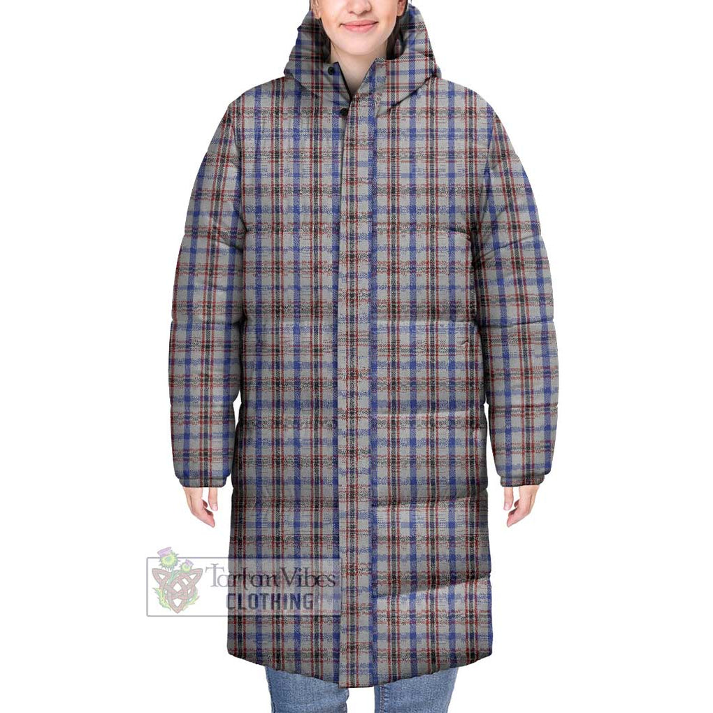 Tartan Vibes Clothing Boswell Tartan Long Down Jacket