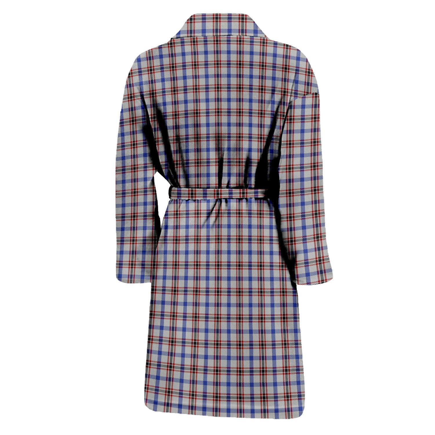 Boswell Tartan Bathrobe with Family Crest - Tartan Vibes Clothing