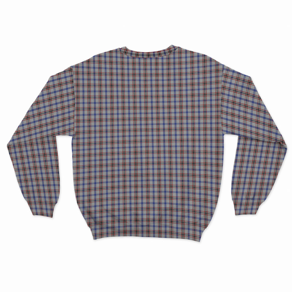 Boswell Tartan Sweatshirt with Family Crest - Tartan Vibes Clothing