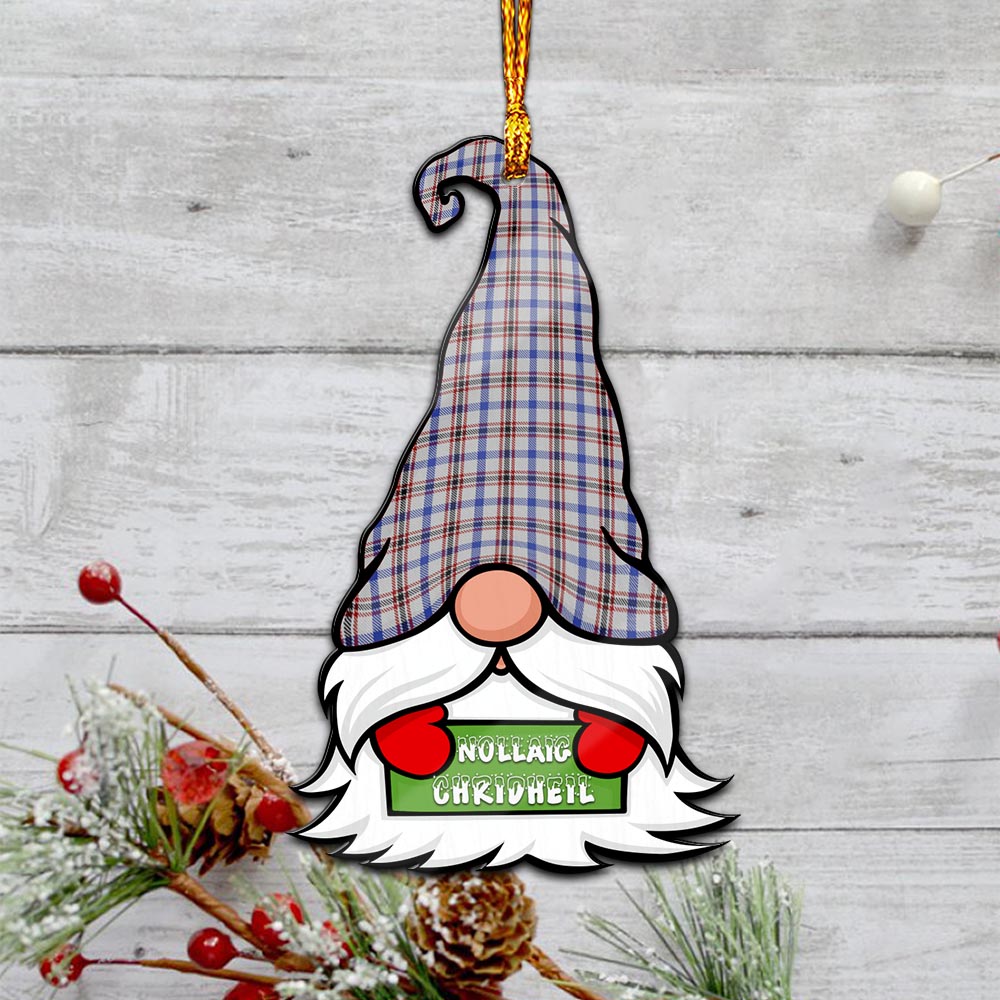 Boswell Gnome Christmas Ornament with His Tartan Christmas Hat - Tartan Vibes Clothing