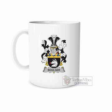 Boulger Irish Clan Coat of Arms Ceramic Mug