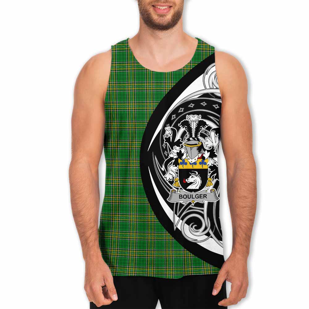 Boulger Irish Clan Men's Tank Top Celtic Circle Style Men - Tartan Vibes Clothing