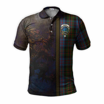 Bowie Tartan Family Crest Polo Shirt Alba Gu Brath Be Brave Lion Ancient Style Kid - Tartan Vibes Clothing